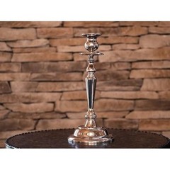 Vintage Silverplate Taper Candlestick | Romantic Wedding & Tablescape Decor
