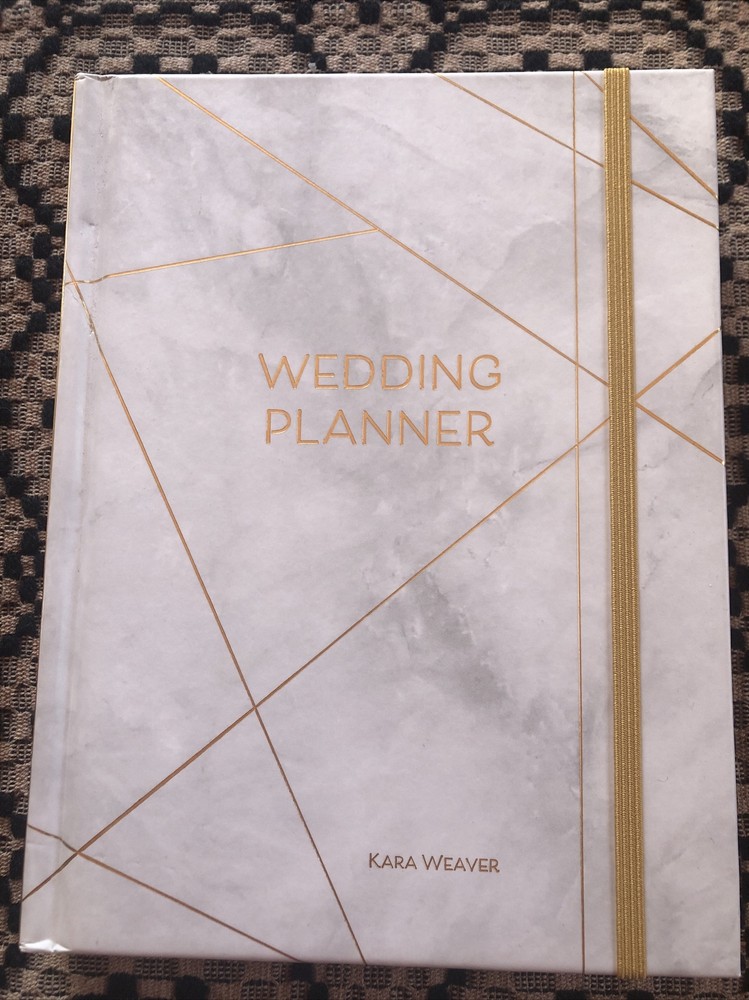 Wedding Planner Organizer, Marble – Diary, Journal, Engagement Gift Kara Weaver