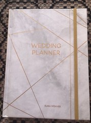 Wedding Planner Organizer, Marble – Diary, Journal, Engagement Gift Kara Weaver
