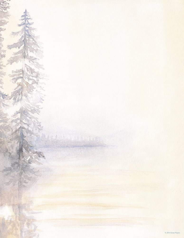 Great Papers! Morning Mist Letterhead, 80 8.5 x 11 inches,