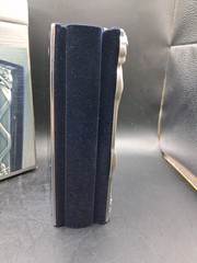 Ori. B. Royal Limited Silver Wedding Metal/ Pewter Album Holds 80 Photos.