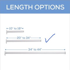 Slip On Drape Support For Backdrop set of 8