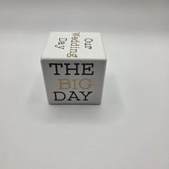 Collins Fresh + Original Wooden Block Wedding Countdown Calendar