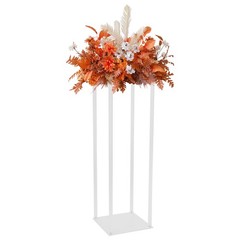 10PCS Clear Acrylic Flower Stand, Acrylic Flower Stand for Wedding Centerpieces