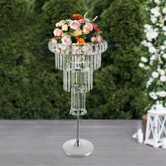 4 Tier Flower Stand Wedding Flower Stand With Led Flower Stand For Home Decor US