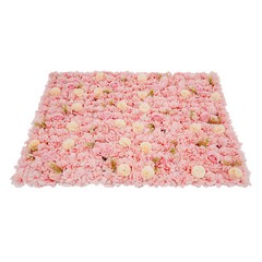 12pcs Flower Wall Panel Artificial Flower Wall Background Silk Rose Wedding