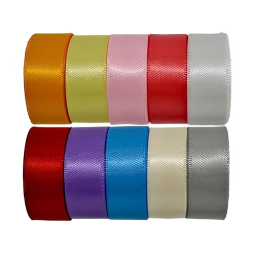 1-1/2 Inch Double-Faced Satin Ribbon 50 Yards 1-1/2 inch Morning Meadow