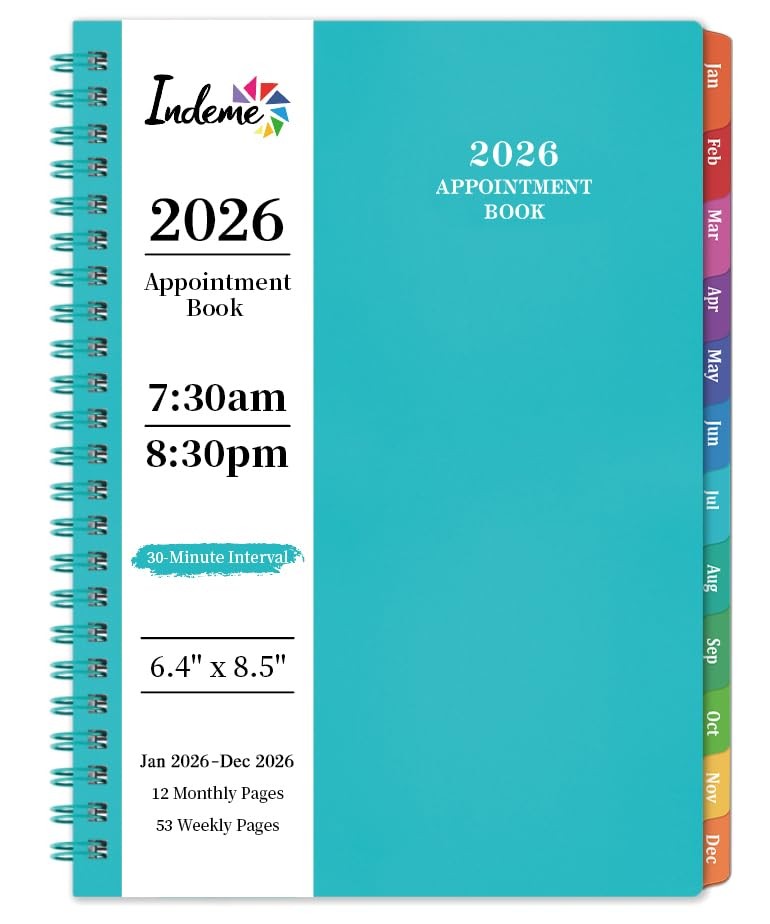 2026 Appointment Book/Planner – Weekly Appointment Book/Planner 2026, January