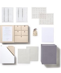 Savor | Deluxe Wedding Keepsake Box with 52 Labels, 6 Drawers, and 8 Vertical Fi