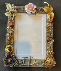 4X6″ Wedding Vintage Jewels Picture Frame