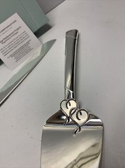 Lenox True Love 2 Pc Silver Plated Dessert Set Brand New American by Design