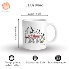Christmas Gifts for Teacher – Teacher Wedding Lesson Planning Engaged Mug 11Oz