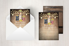 Your Main Event Prints Country Rustic Sunflower Invitations – Rustic Elegant Inv
