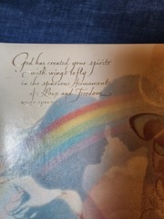 Vintage Hallmark Wedding Keepsake Album 11×9 Spiritual Saying By Kahlil Gibran