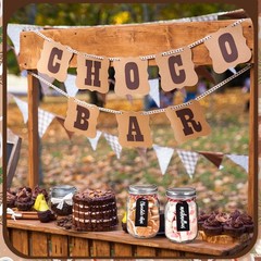Sunnychicc 6 Set Christmas Hot Cocoa Bar Supplies Chocolate Glass Jar…