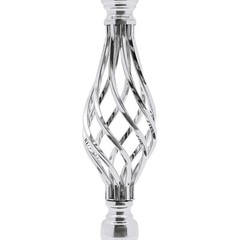 10Pcs Crystal Vase for Centerpieces with Crystal Beads Wedding Vase for Table
