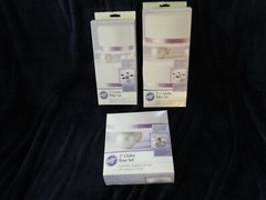 New in Package Wilton 2″, 2.5″ Globe Pillar Set & 3″ Globe base Set, you pick