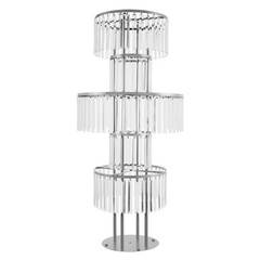 5 Tier Flower Stands 2PCS Flower Stands Crystal Flower Stands Iron Acrylic