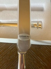 NEW Reed & Barton Cake Server And Knife Set With Rhinestone Handles W Sheathes