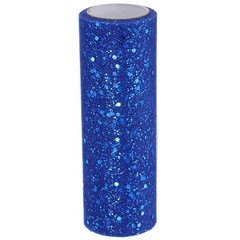 Tulle Fabric Rolls 6″ by 10 Yards Fabric Spool Tulle for DIY, Blue