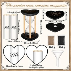 Unity Sand for Wedding Ceremony Set Wedding Sand Ceremony Kit for Anniversary…