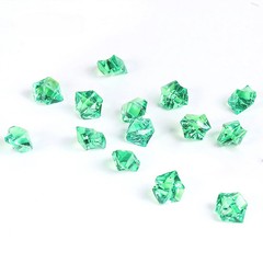 100/200pcs Crystal Transparent Fake Crushed Ice Stones Party Wedding Decorations