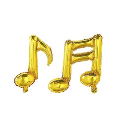 Music Notes Mylar Foil Balloons Party Wedding Event Decorations Supplies Sale