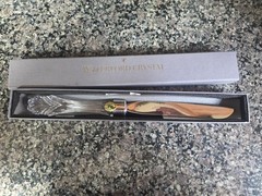 Waterford Crystal & Stainless Steel Serrated Knife, Wedding Cake Knife Excellent