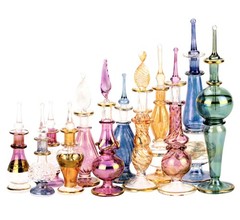 NileCart Set of 12 Egyptian Perfume Bottles Wholesale Mix Collection hand…