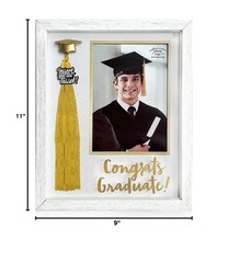 Tassel Graduation Picture Frame – 5×7 Graduation Photo Frame w/Tassel Holder …