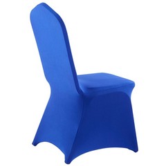 Uimoso 50PCS Royal Blue Stretch Spandex Chair Covers for Events and Parties
