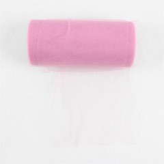 Lot of 4 Rolls Tulle Varied Colors Partially Used Craft Material