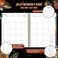 Planner 2026-2027 – Academic Planner from July 2026 – June 2027, 8″ x 10″ 202…