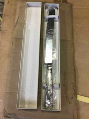 Vintage Cake Cutting Serving Knife Sheffield Stainless Steal