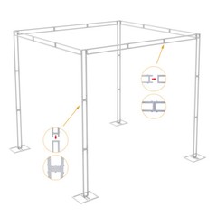 Large Wedding Chuppah Canopy Arch Outdoor Wedding Arbor Garden Flowers Gate Door