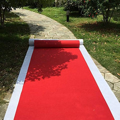 Aisle Runners Wedding Accessories 2mm Red Aisle Runner Carpet Rugs for Step and