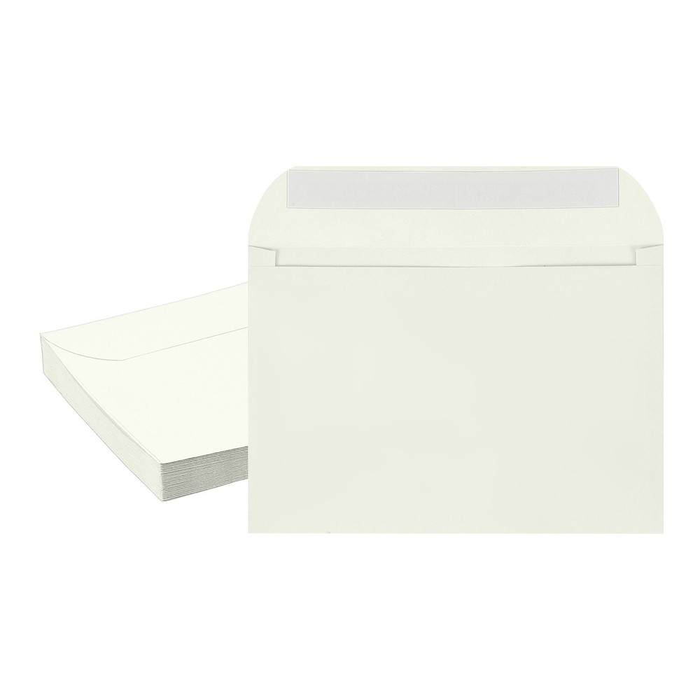 20pcs Self Sealing Envelopes 7.8×5.5 Inch for Invitations A7 Beige