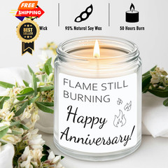 RIZOOCE Anniversario Gifts for Couple, Women & Men, Romantic Transparent