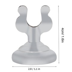 U Threaded Stainless Steel Table Signage Clips Menu Plates Business Card Holders