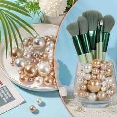 Vase Filler | 150PCS Pearls Bead for Centerpieces Vases | 8/14/20 mm Champagne