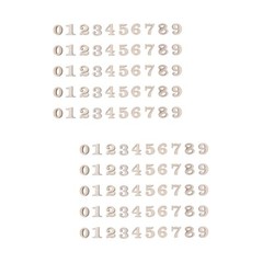 Wooden Table Numbers Unpainted Wooden Crafts Unfinished Wood Painting