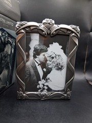 Ori. B. Royal Limited Silver Wedding Metal/ Pewter Album Holds 80 Photos.