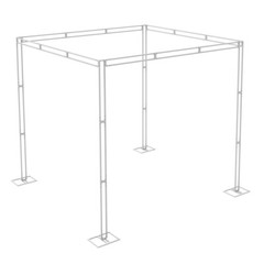 Large Wedding Chuppah Canopy Arch Outdoor Wedding Arbor Garden Flowers Gate Door