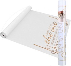 Thickened Aisle Runner for Wedding CeremonyFeet White Aisle Runner Walkway fo…