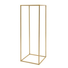 Gold Iron 5Pcs Wedding Metal Flower Stand,Column Vases Flower Stand For Wedding