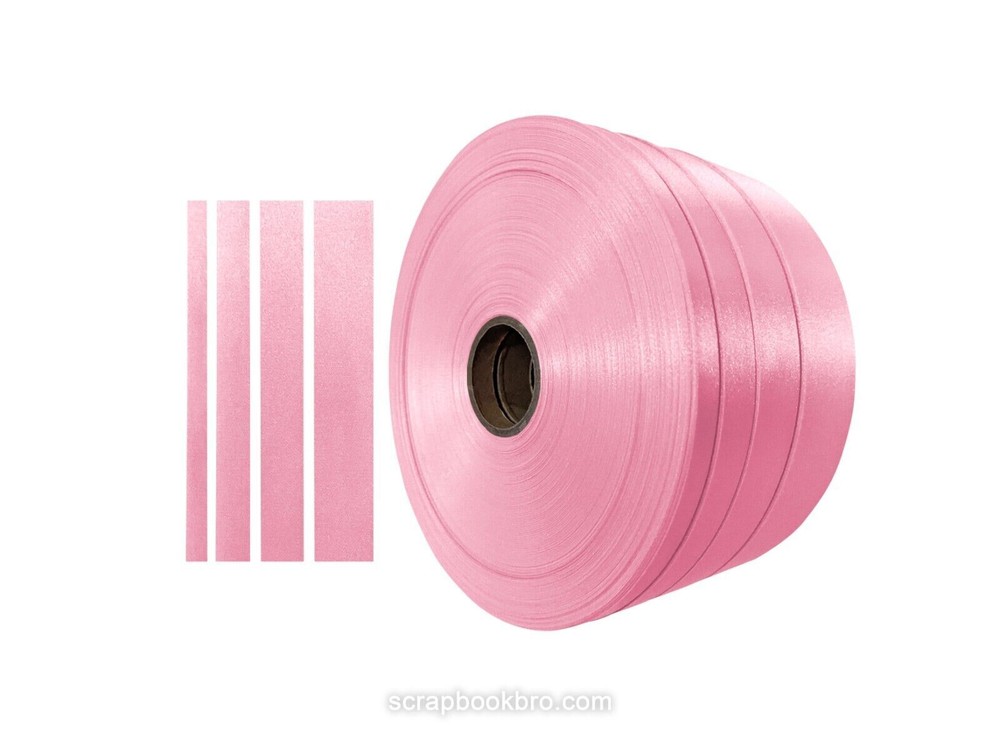Baby Pink 10mm 16mm 25mm 40mm Satin Ribbon For Scrapbooking Wrap Decorations