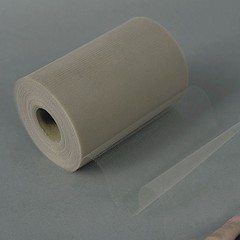 Taupe TULLE NET FABRIC 6″ x 100 yards Bolt Crafts Sewing Party