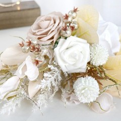 Wedding Artificials Rose Bouquets Simulation Flowers Arrangement for Bride