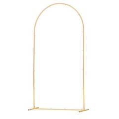 Uimoso Metal Arch Backdrop Stand 7.2 x 4 ft for Weddings and Events