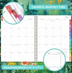 2027 Planner Weekly and Monthly, Jan. 2027 – Dec. 2027, 9″ x 11″ | A4 PLANNER